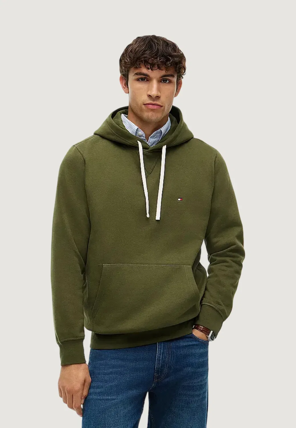 Mw0Mw39997 - худи Tommy Hilfiger, Green