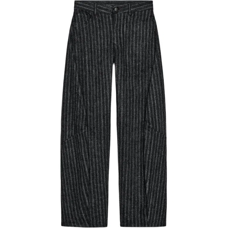 Женские повседневные брюки с зебровым принтом ZARA, Zebra Print Gray