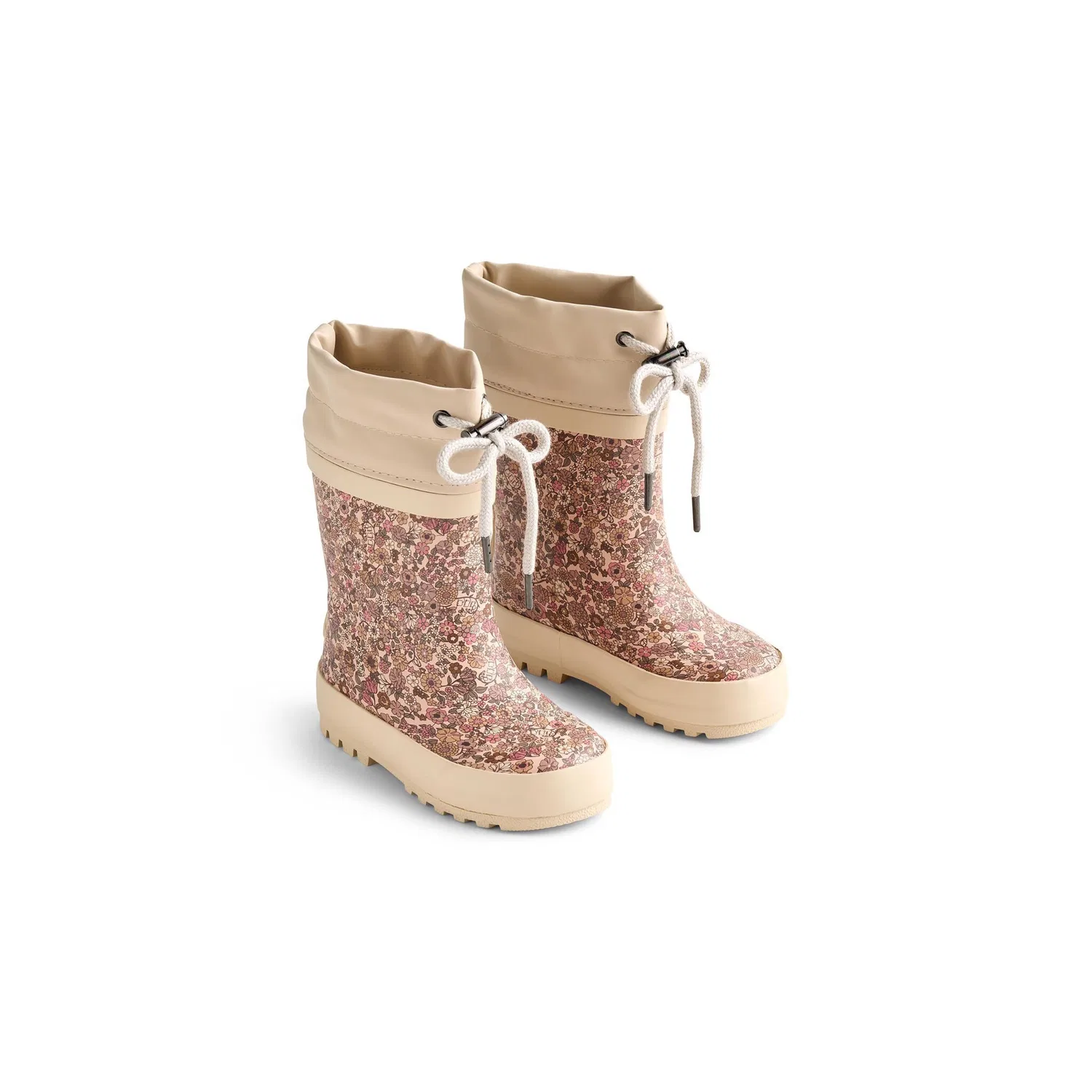 Детские резиновые сапоги с термопечатью WHEAT, Rose Dust Flowers