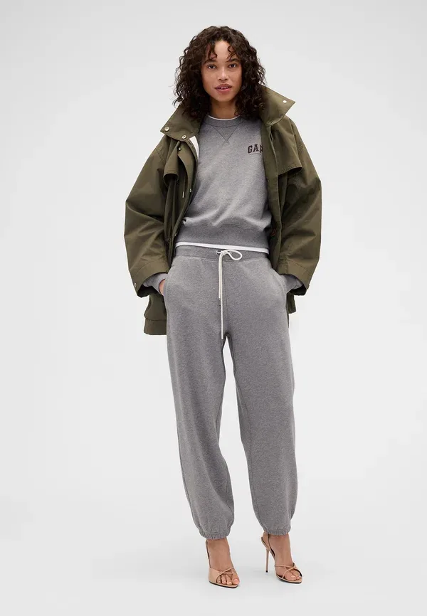 Толстовка Victoria Beckham из плотной французской махровой ткани - толстовка Gap, серый — фото 2