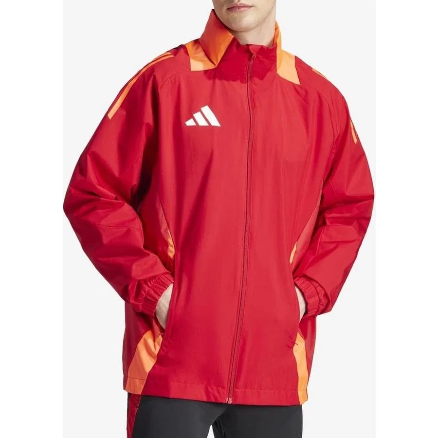 Мужская куртка с капюшоном TIRO24 C Awjkt adidas, Красный — фото 2