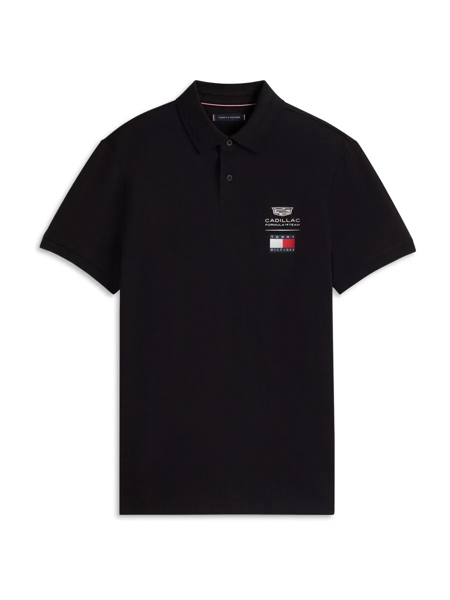 Топ TOMMY HILFIGER черного цвета