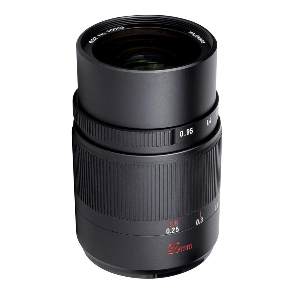 

Объектив 7Artisans 25 mm f/0.95, Micro 4/3 Mount, черный