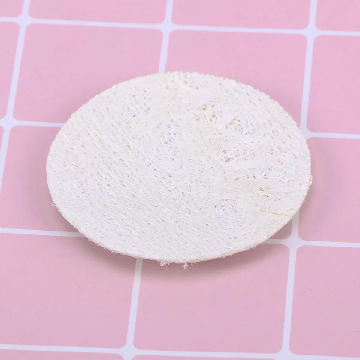 Подушечки для снятия макияжа из люфы, 50 шт, OATIPHO, 6x6x0.2 см — фото 3