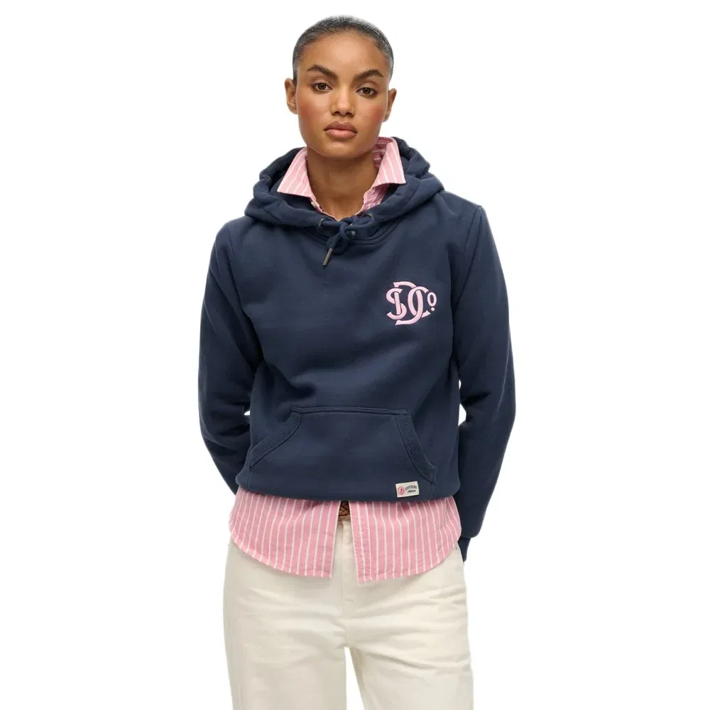 Худи Neon Superdry, синий