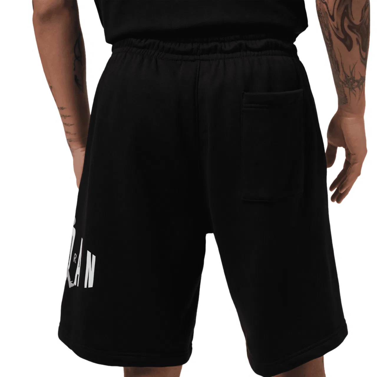 Шорты мужские Stretch Fleece Brooklyn Jordan, цвет Black/Wolf Grey — фото 2