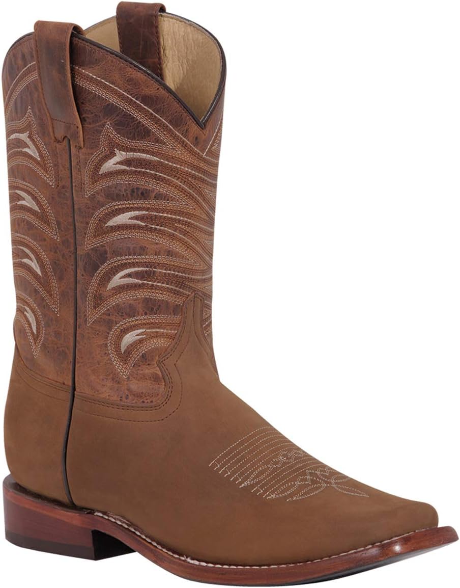 

Мужские вестерн-ковбойские сапоги El General из настоящей кожи Crazy, загар ROD19 Generic, Tan