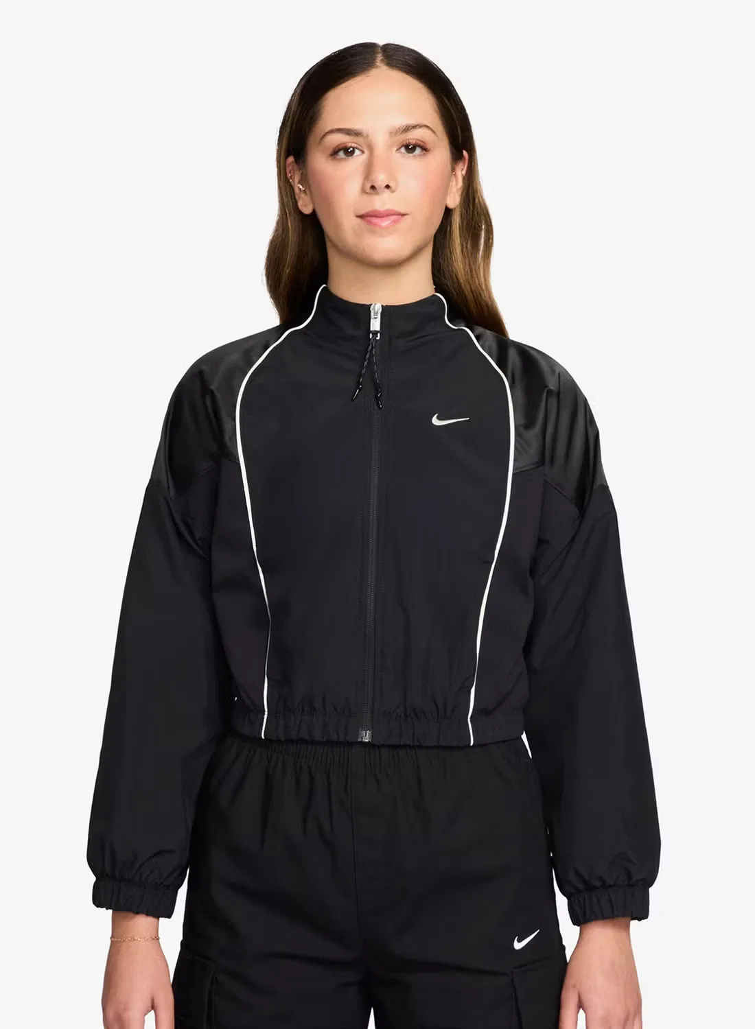 Куртка-трек с принтом Nsw Nike, черный