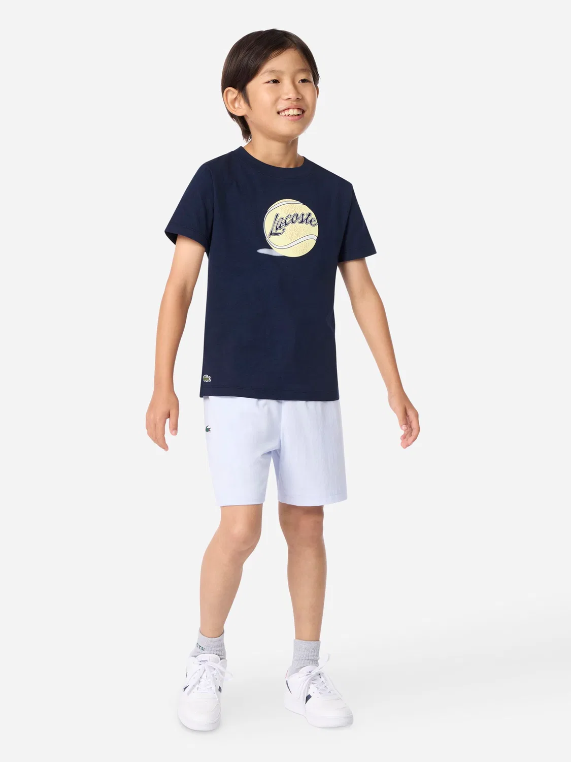 Футболка с принтом Lacoste Blue Tennis Ball Lacoste, синий — фото 2