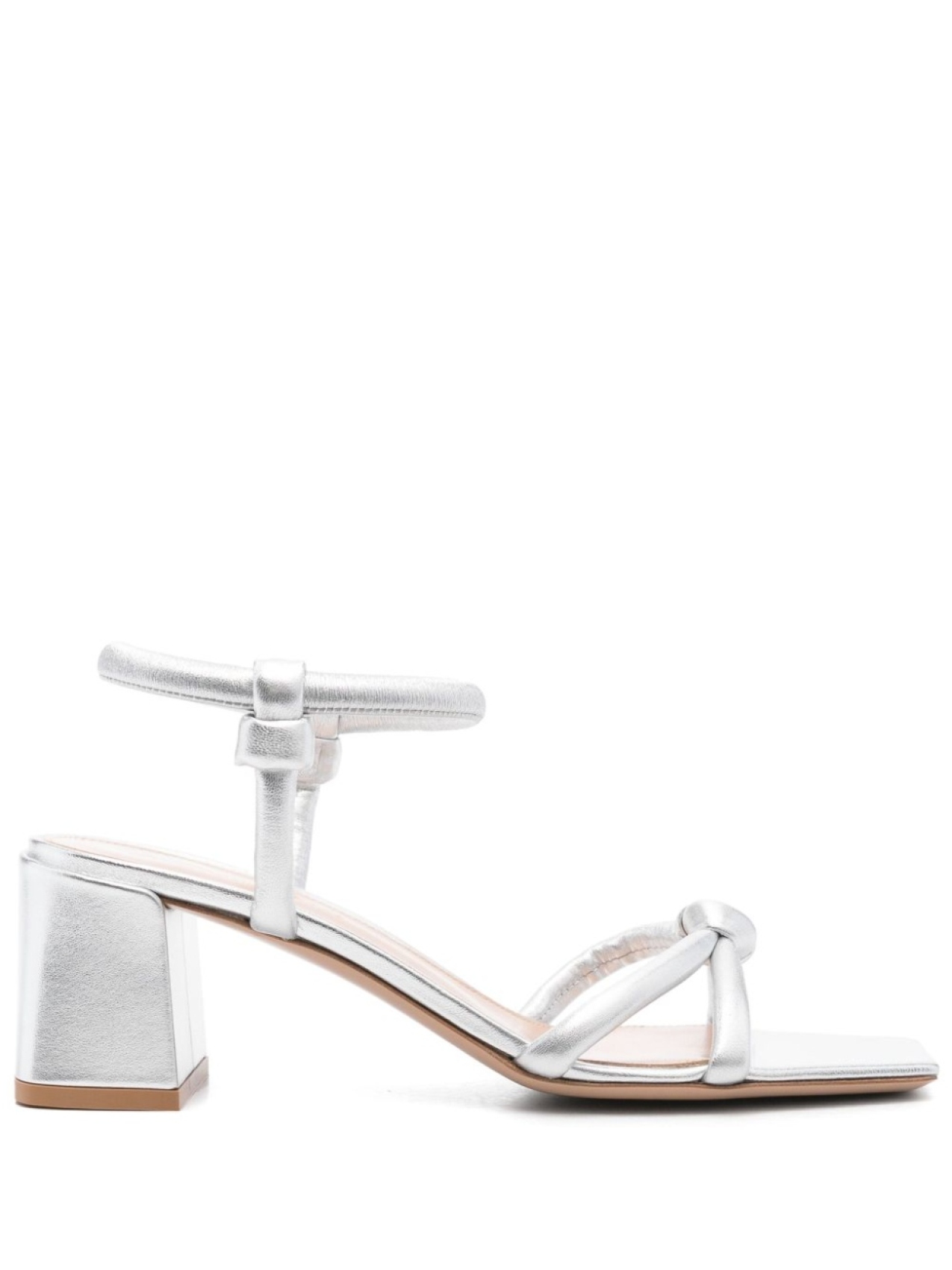 Gianvito Rossi босоножки Juno 55, серебряный