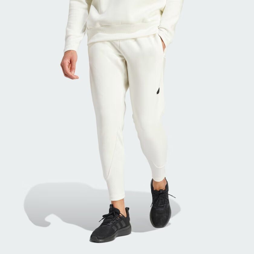 Повседневные брюки ZNE мужские белые Adidas, белый — фото 2
