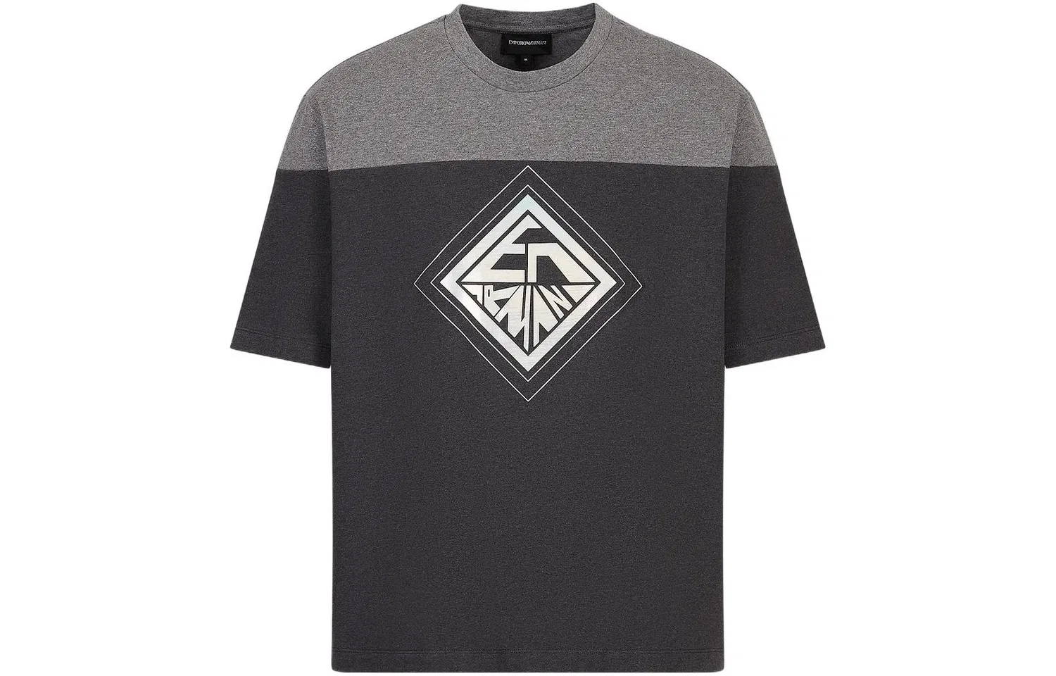 Футболка мужская серая, EMPORIO ARMANI, Gray