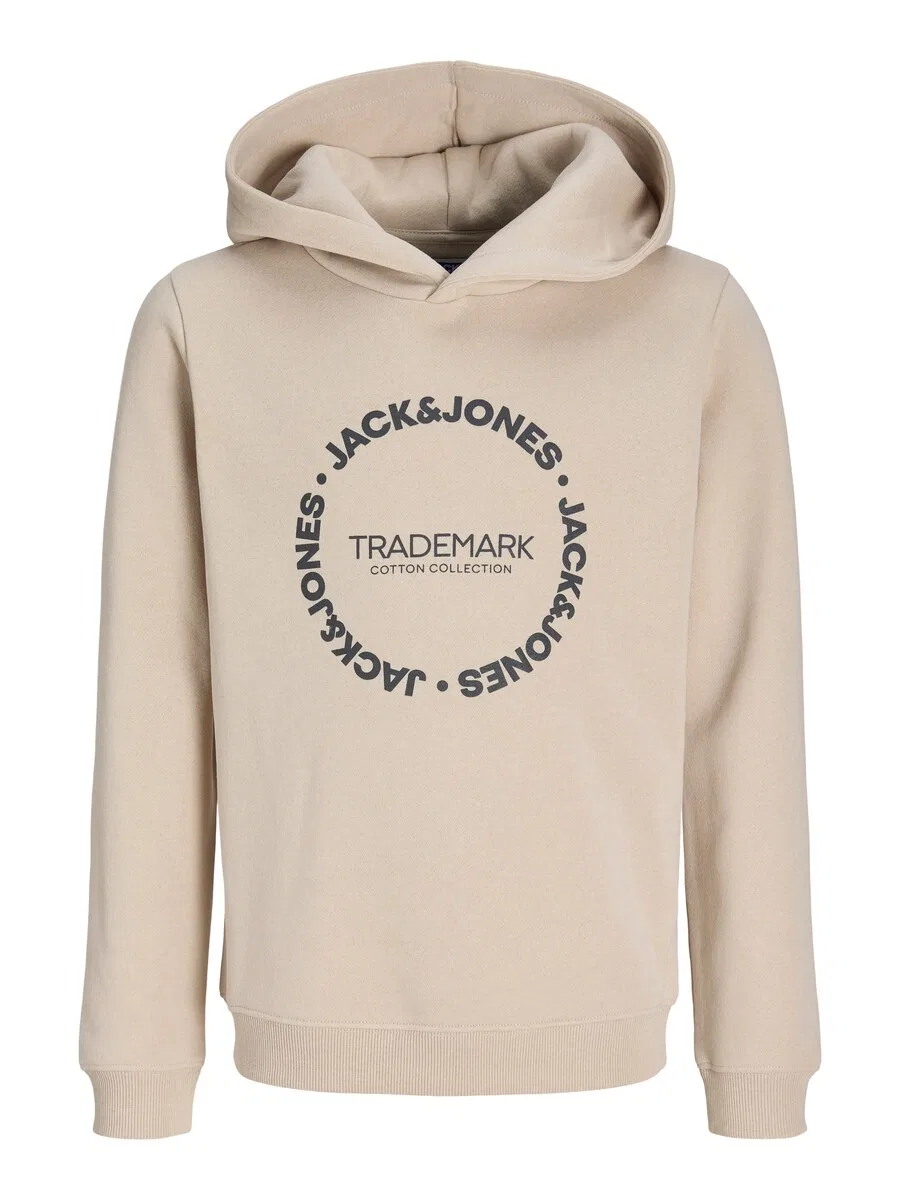 Детская толстовка Jack & Jones Junior 'JJBenson' песочного цвета