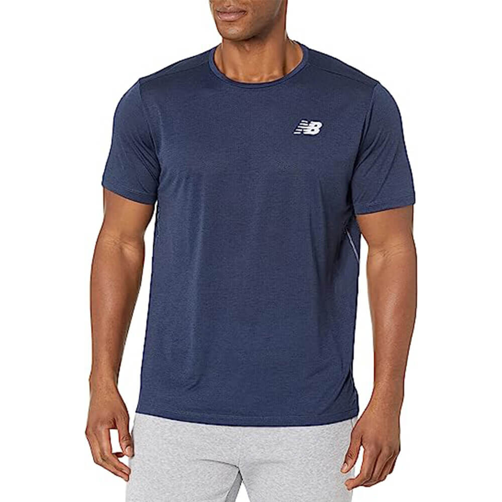 

Футболка New Balance Men's Impact, темно-синий