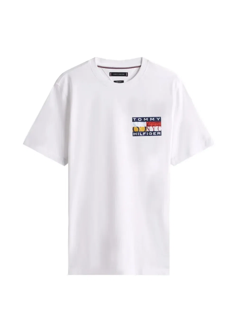 Футболка с нашивкой на груди Tommy Hilfiger, белый
