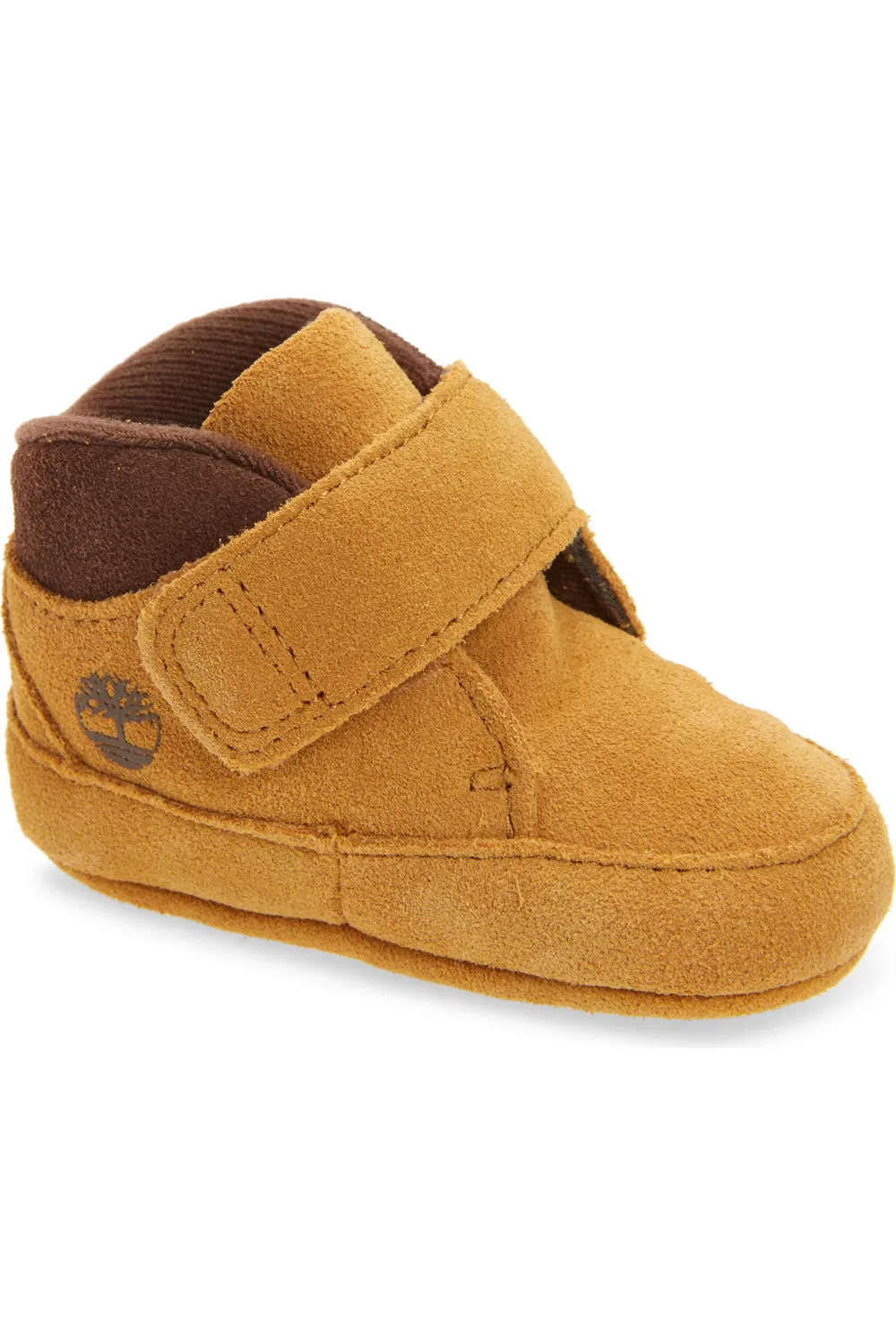 Ботинки детские на мягкой подошве Hook-and-Loop Timberland, Wheat Suede
