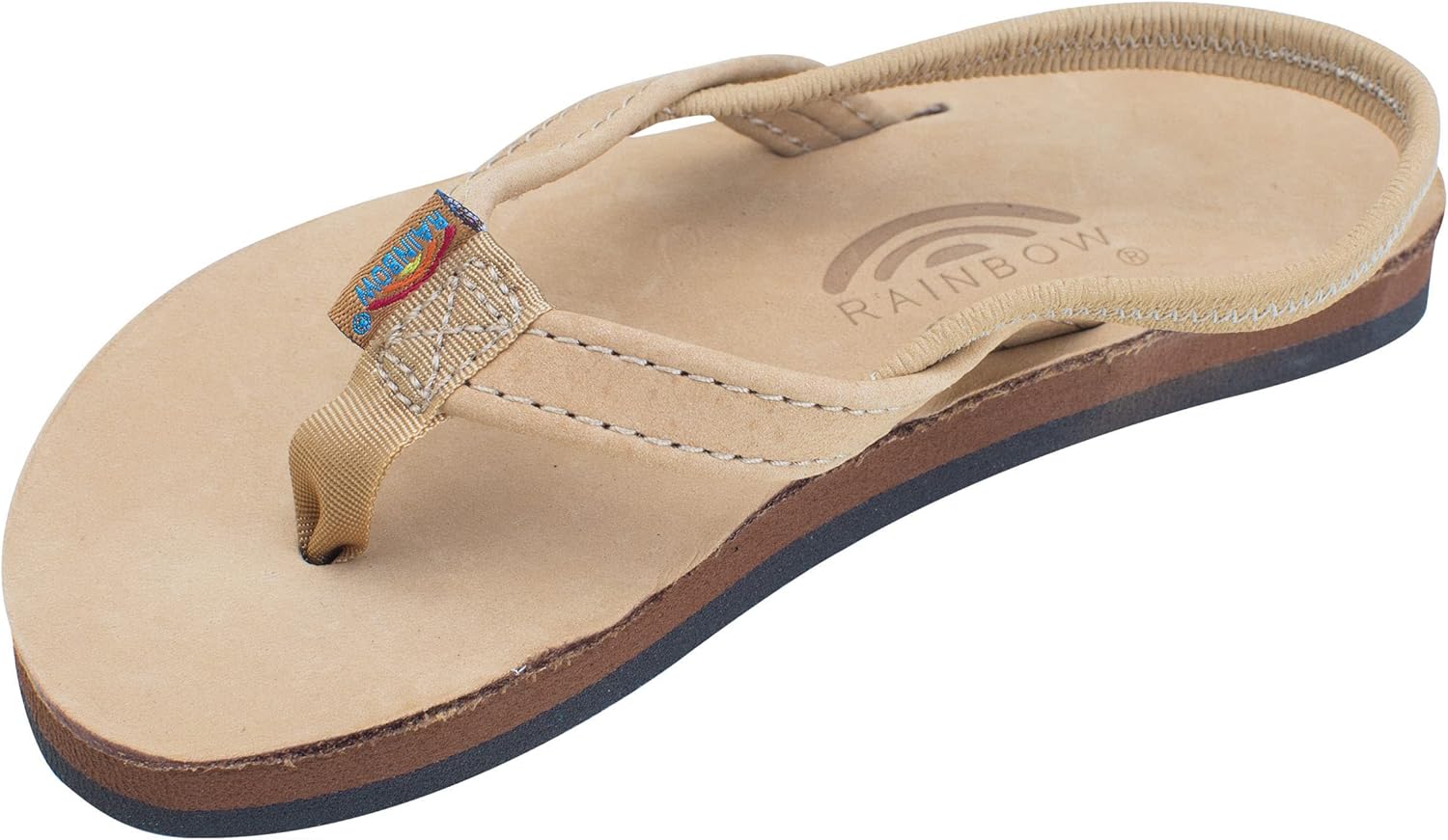 

Детские сандалии Rainbow, модель Premier, узкий кожаный ремешок, Сьерра Браун, для детей Rainbow Sandals, Sierra Brown With Backstrap