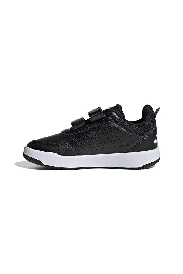 Детские кеды для девочек с липучкой Adidas, Black — фото 2