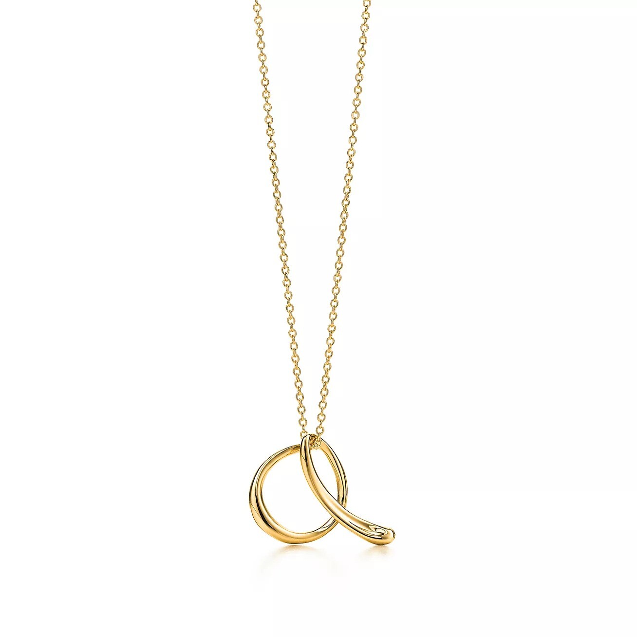 

Колье Tiffany & Co. Letter "A", золото