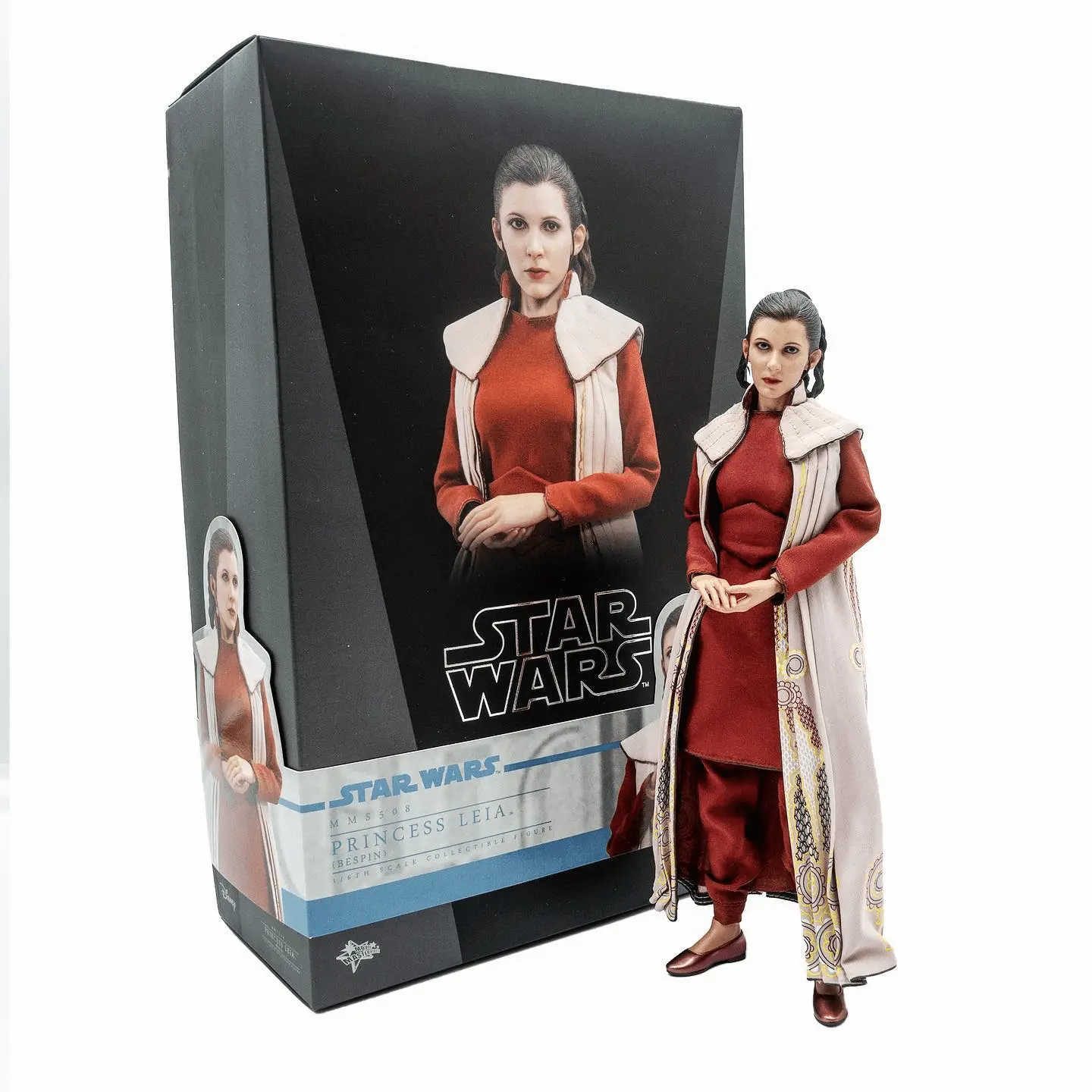 

Фигурка Hot Toys Star Wars: The Empire Strikes Back, Princess Leia (Bespin) MMS508, 27 см