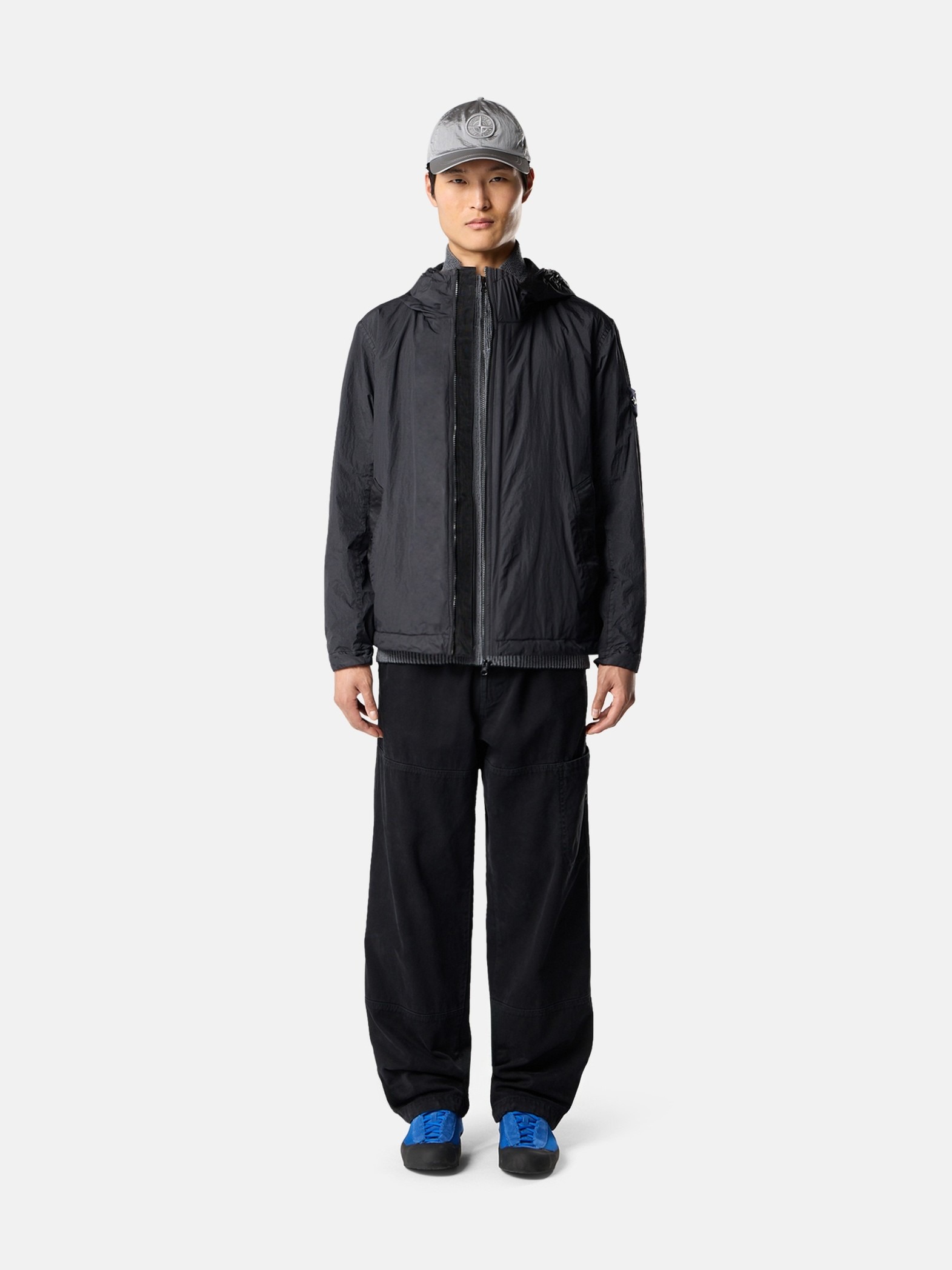 Ветрозащитная куртка Stone Island, черный — фото 3