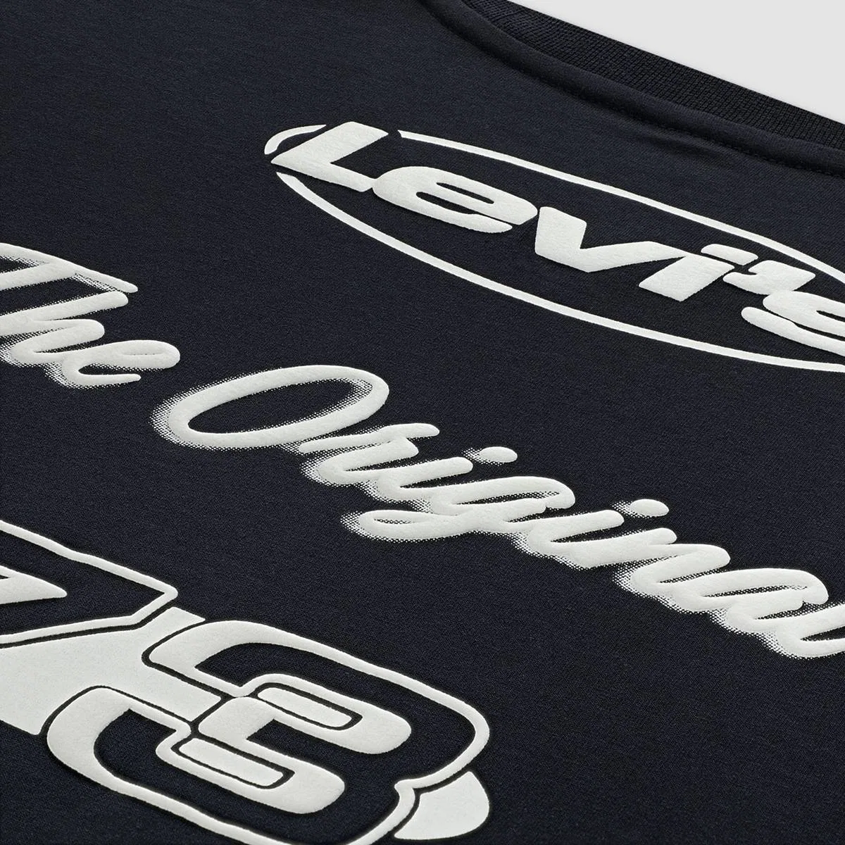Футболка в городском стиле для мальчиков 4-7 лет Levi's, Jet Black - Black — фото 4
