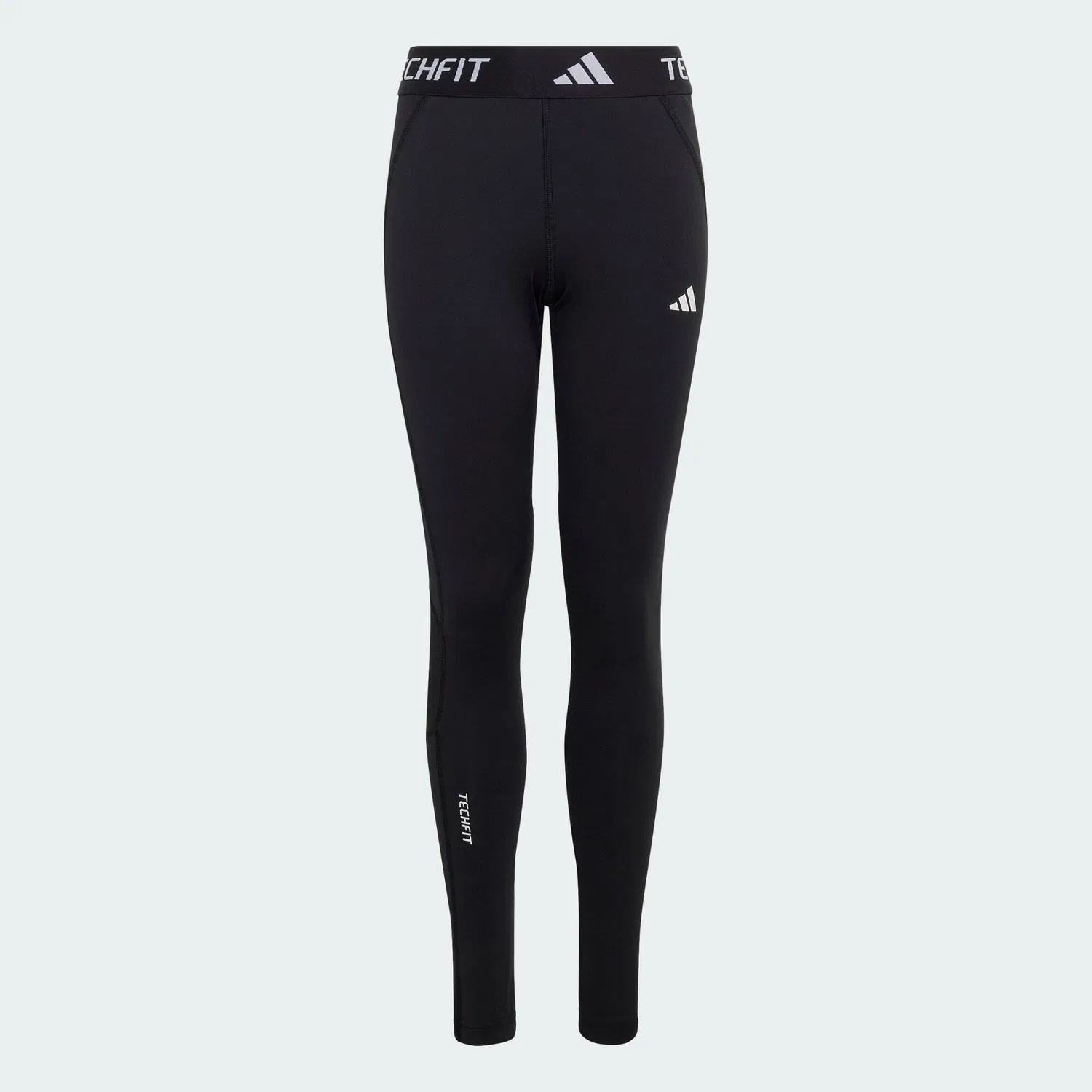Детские компрессионные леггинсы Techfit Lange Leggings Adidas, Schwarz Weiss
