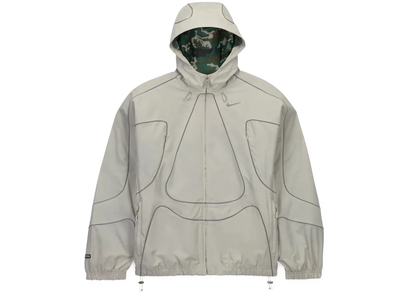 Мужская куртка с принтом Nike x Corteiz Jacket, Grey