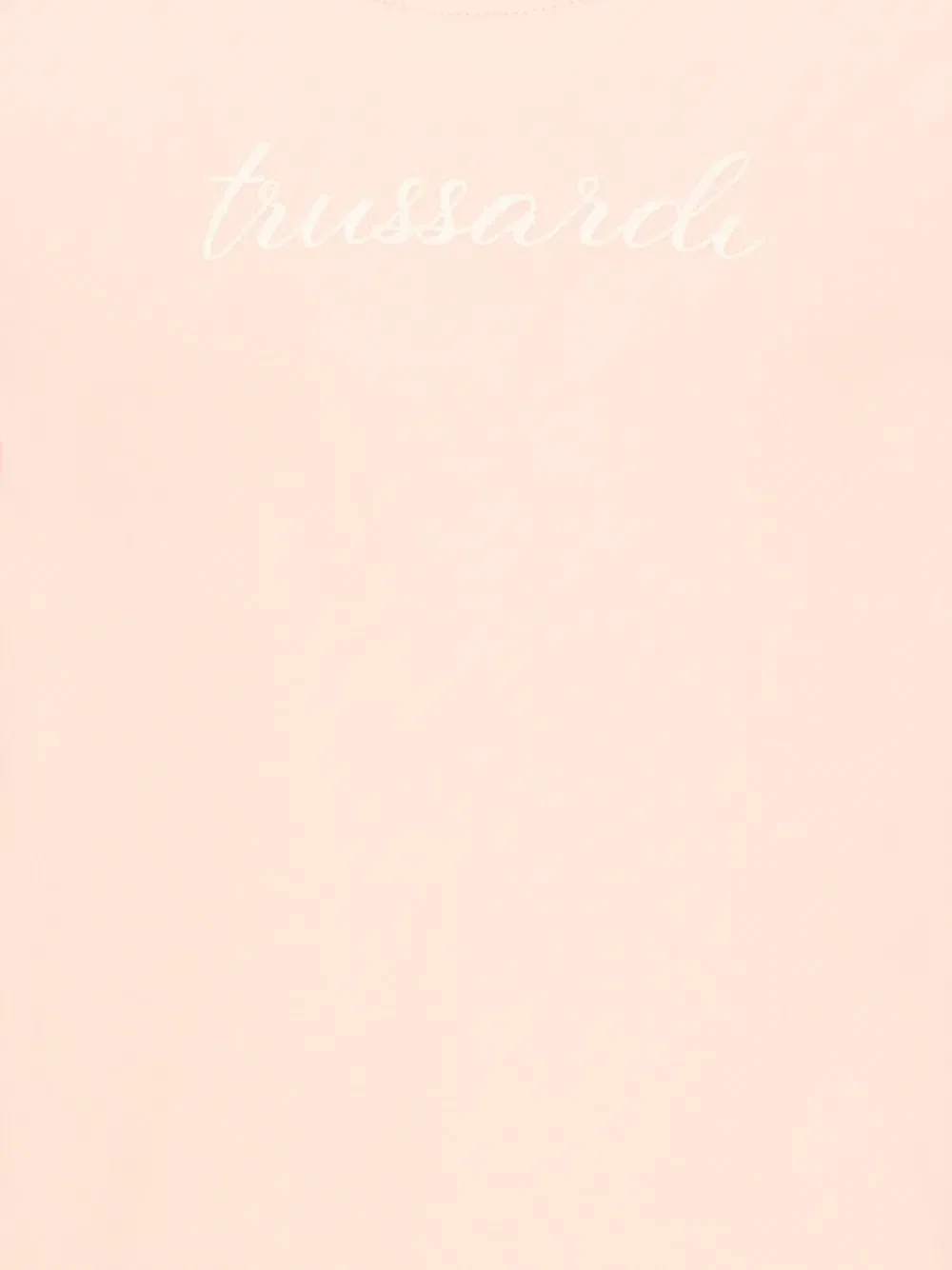 Футболка с длинными рукавами и логотипом Trussardi Junior, розовый — фото 3