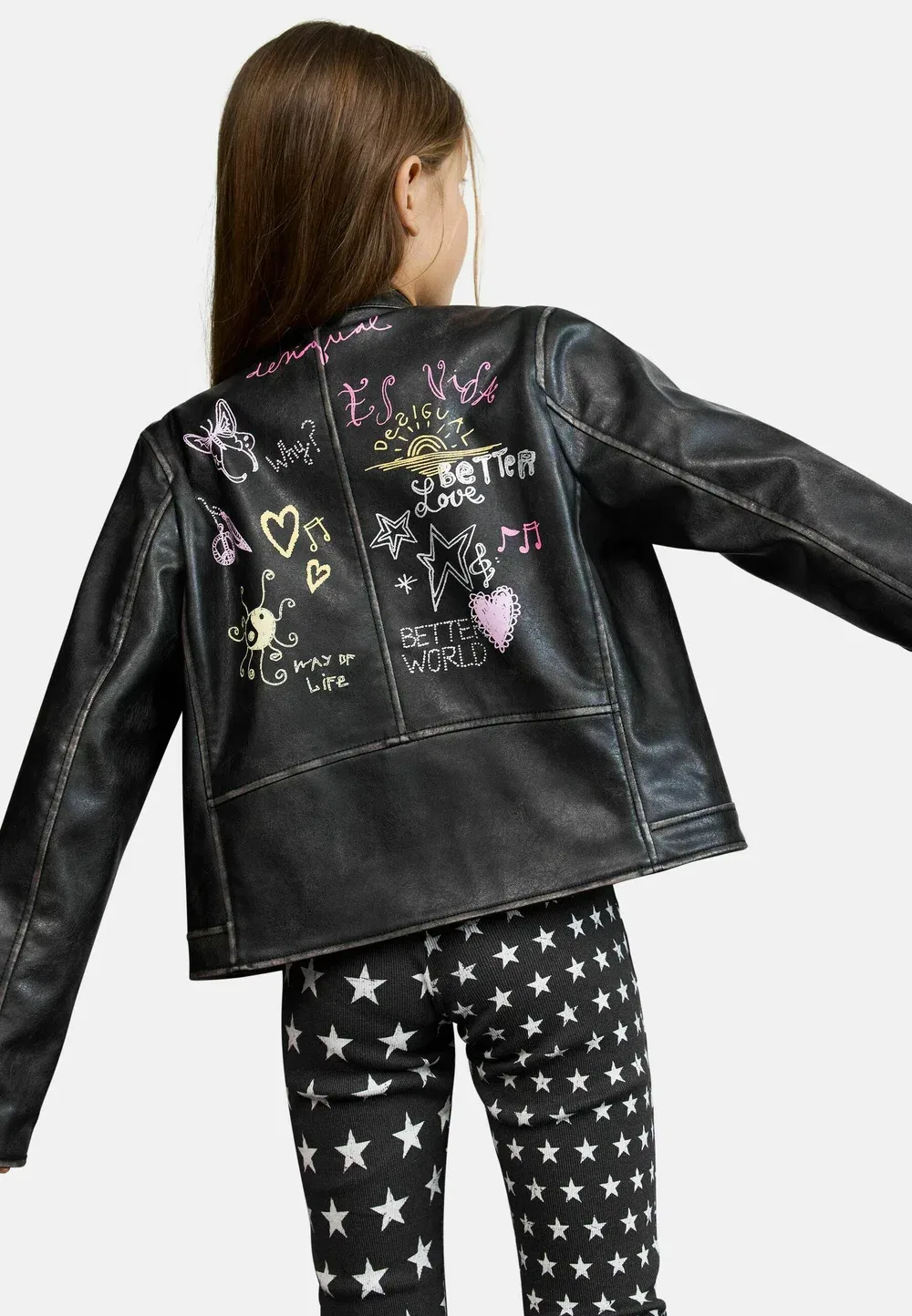 Куртка из искусственной кожи Desigual, Black — фото 2