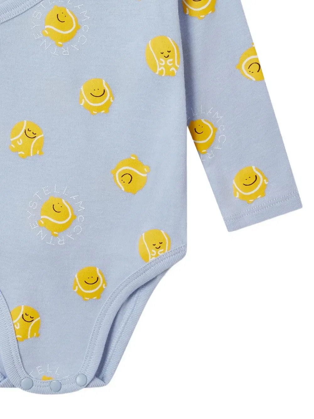Боди с теннисным принтом (набор из двух) Stella McCartney Kids, синий — фото 3