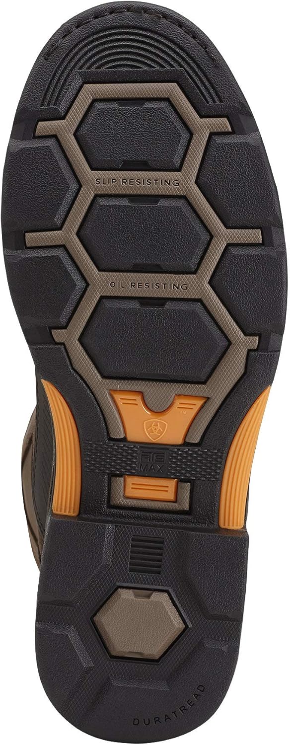 Мужские ботинки Ariat Overdrive Xtr с водонепроницаемым композитным носком, коричневый — фото 4