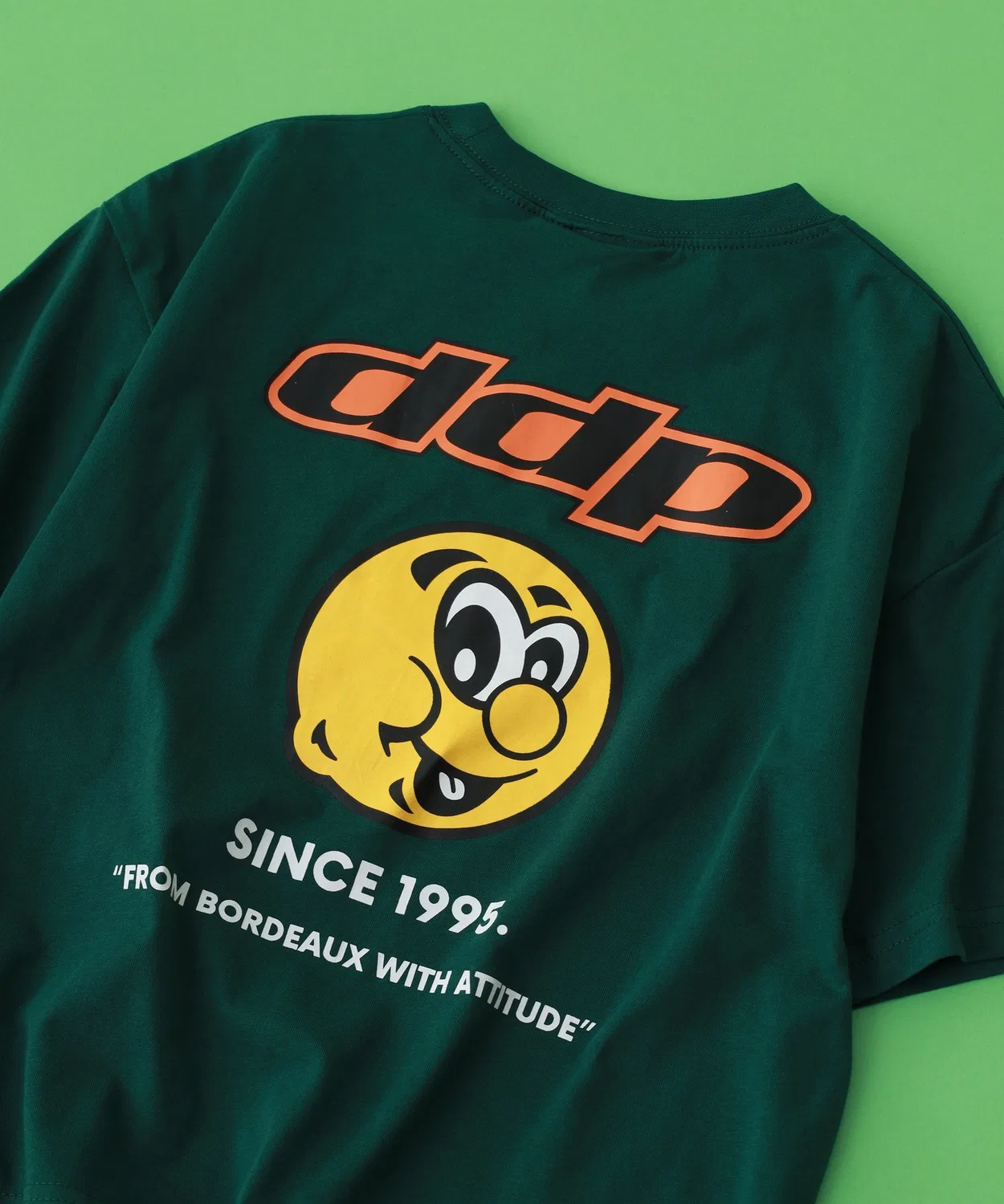 Детская футболка с длинным рукавомDDP BIG T Kids FUNALIVE, Green