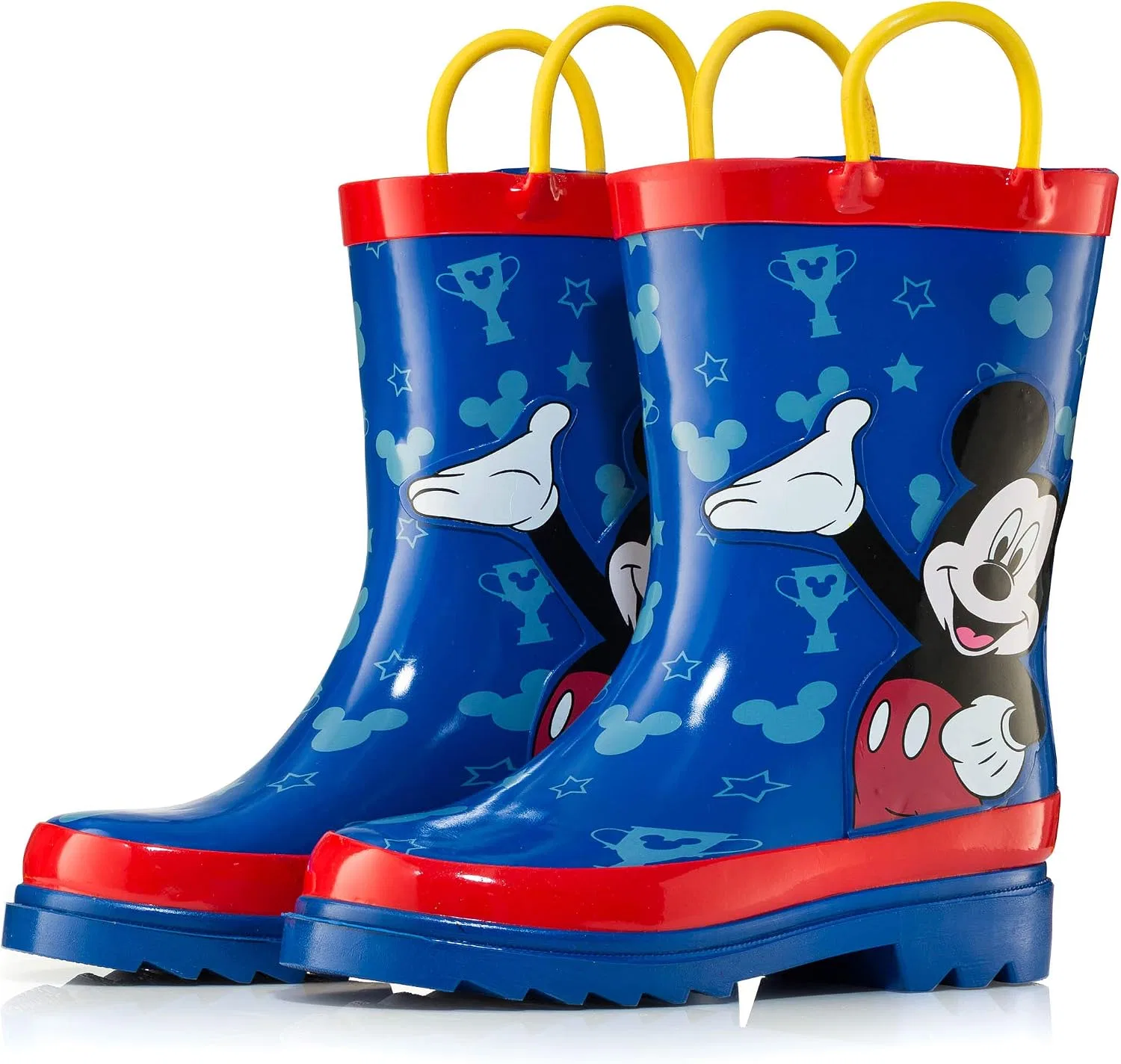 Детские резиновые сапоги с принтом Mickey Mouse для мальчиков Disney, Blue Mickey Mouse — фото 3