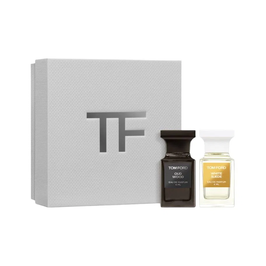 Парфюмерный набор для женщин TOM FORD, 4мл+4мл, Oud Wood, Black Orchid, White Suede, Rose Prick