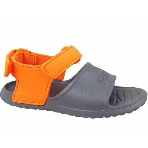 Детские сандалии с липучкой Puma Divecat V2 Injex PS, Asphaltgrau / Grau