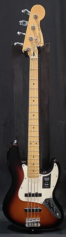 

Fender Player Jazz Bass с кленовым грифом 2022 3-Tone Sunburst Player Jazz Bass with Maple Fretboard