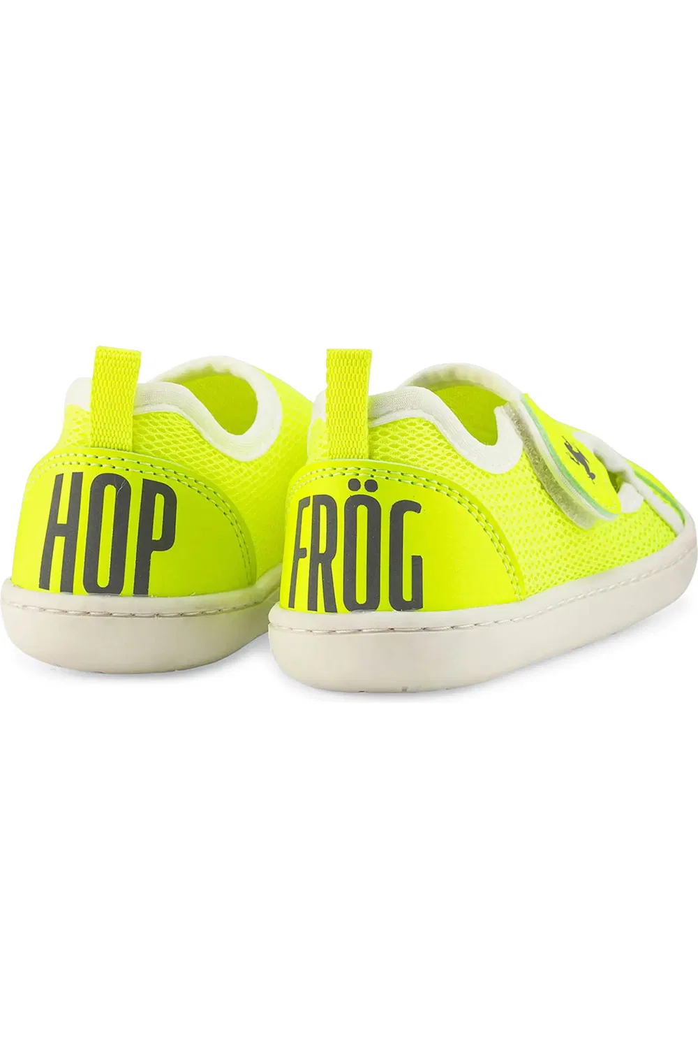 Детские кроссовки barefoot на липучке Multi Mix Hopfrög Kids, Neon Mix — фото 2