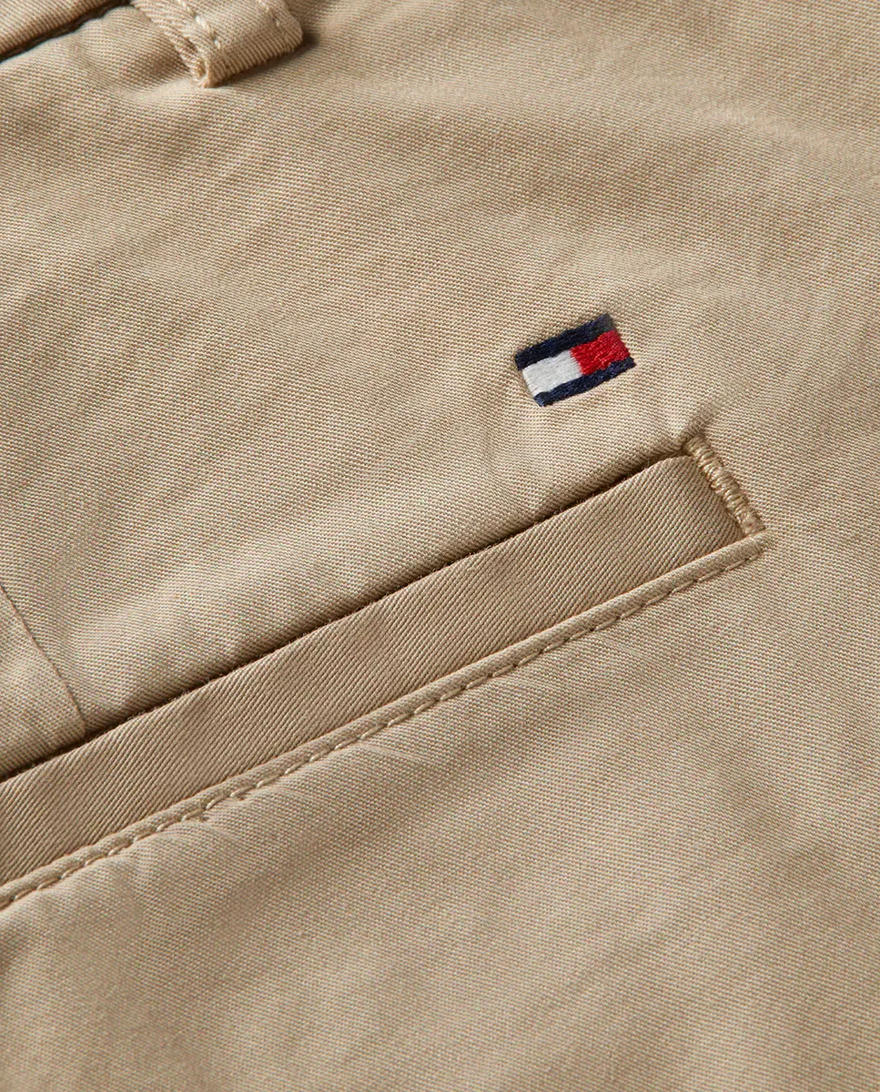 Женские брюки прямого кроя Tommy Hilfiger, Beige — фото 3