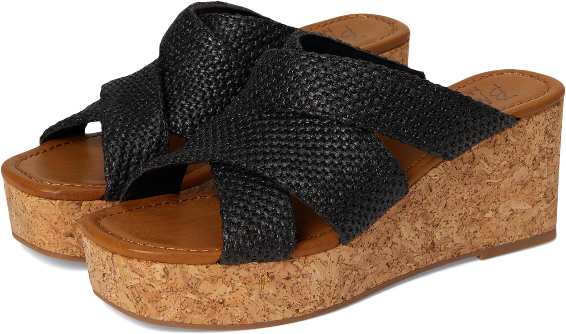 Сандалии Blowfish Malibu Abi, цвет Black Faux Raffia