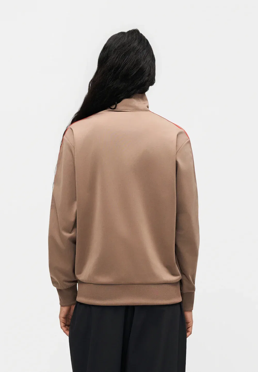 Свободная летняя куртка Firebird Adidas Originals, Khaki Six/Power Pink — фото 4