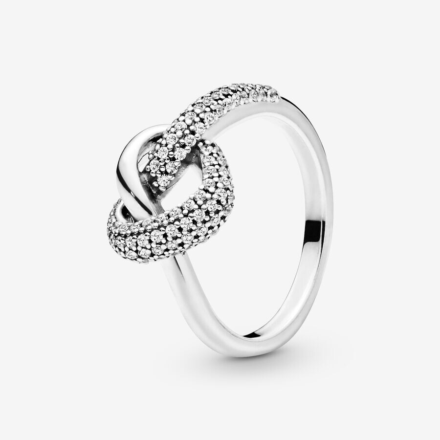 

Кольцо Pandora Moments Knotted Heart, серебро