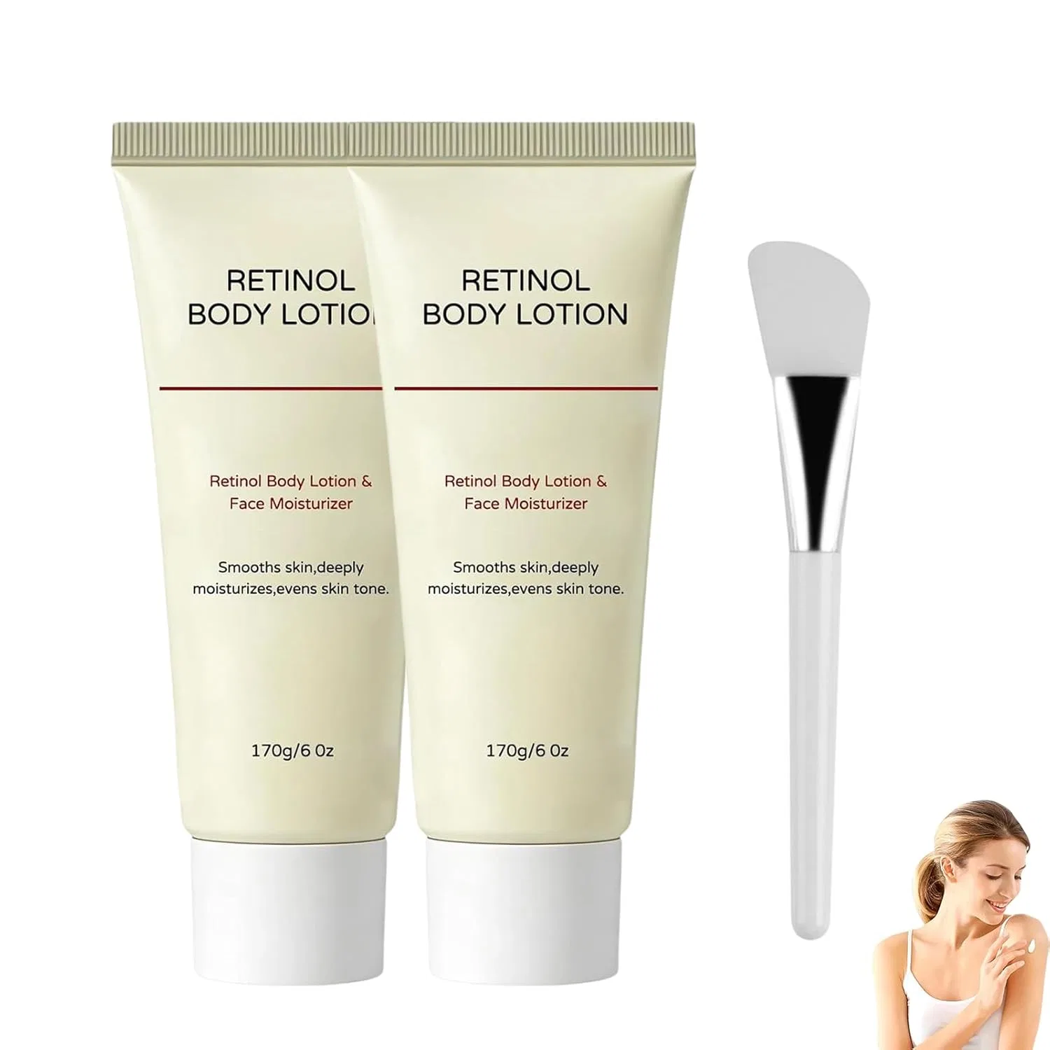 Лосьон для тела с ретинолом, антивозрастной, 170 г, 2Set Generic