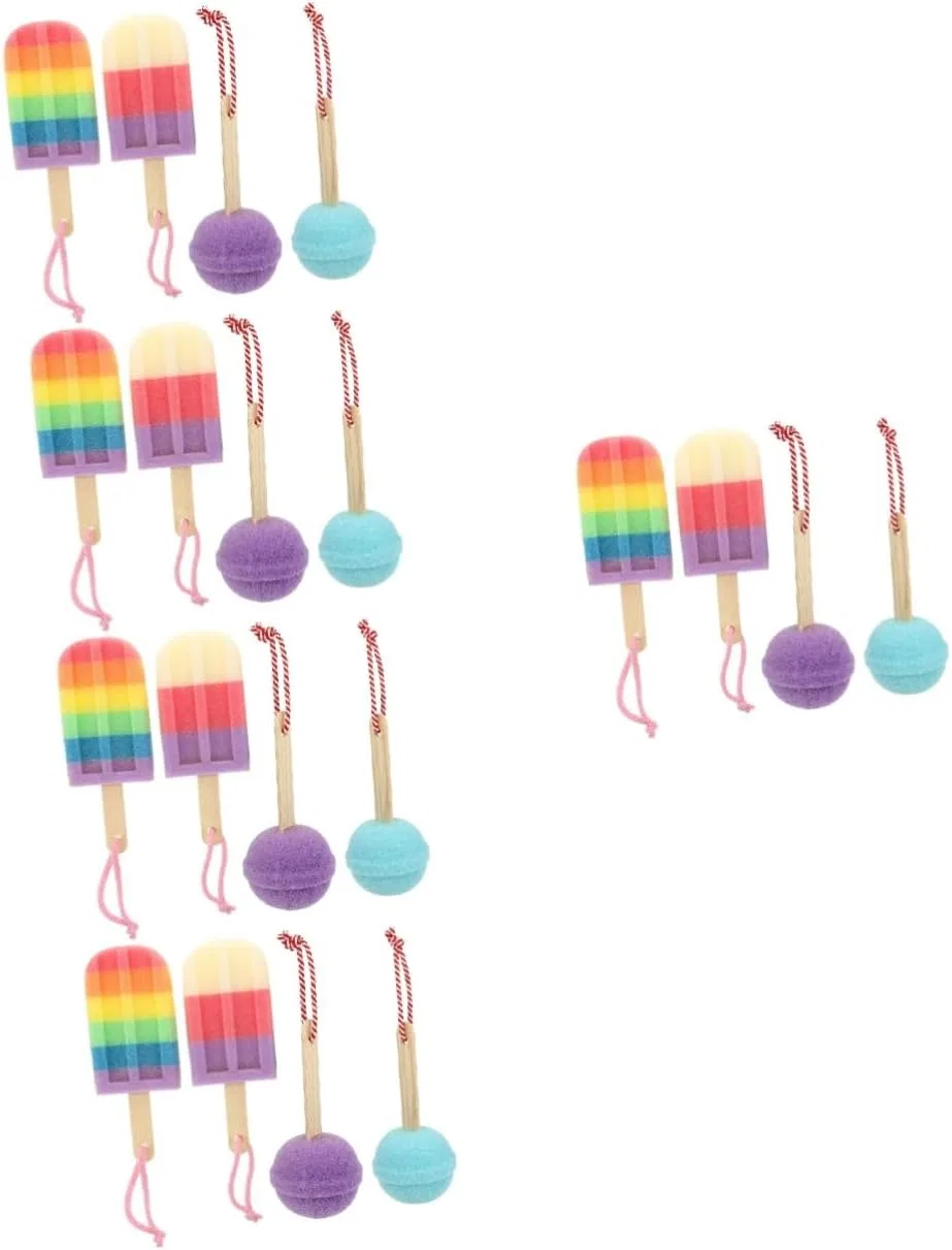 Набор мочалок для ванны 20 шт, Angoily, 18 x 8 x 8 см, Assorted Colours