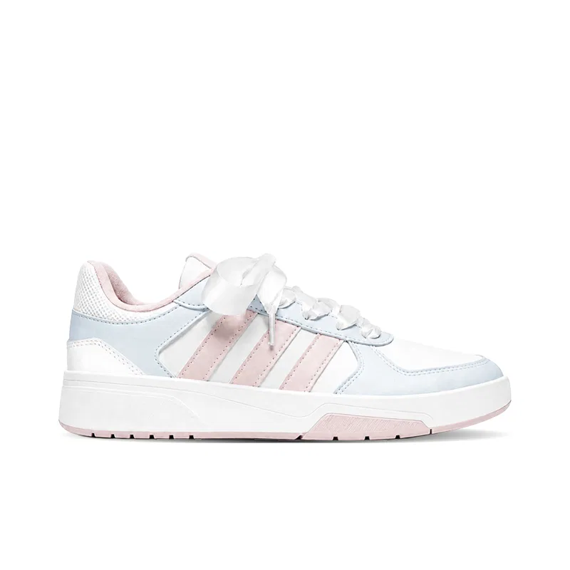 Детские кроссовки для скейтбординга на толстой подошве Adidas COURTBEAT, Cerulean — фото 3