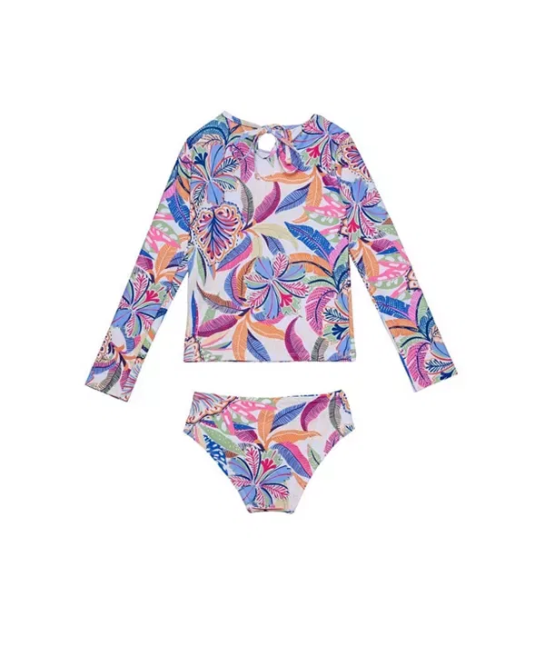 Детский комплект для плавания для девочек с принтом Tropic Fun Gottex Kids, Multi-Tropic — фото 2