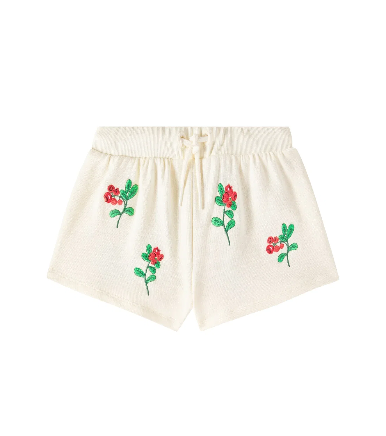 Шорты хлопковые Mini Rodini, белый