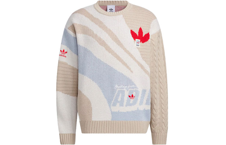 Adidas Originals спортивная толстовка, светло-хаки — фото 2