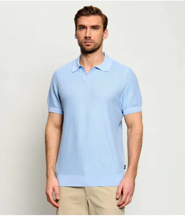 Мужской поло H-Narciso BOSS, Azzurro