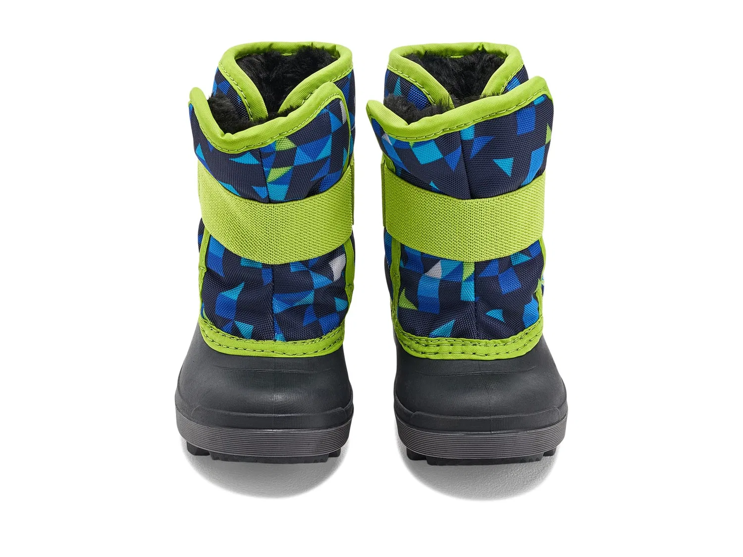 Ботинки Snowbug 7p (для малышей и маленьких детей) Kamik Kids, Navy/Lime — фото 3